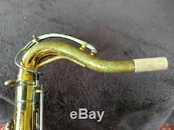 Bundy Tenor Saxophone professionally repadded, new case