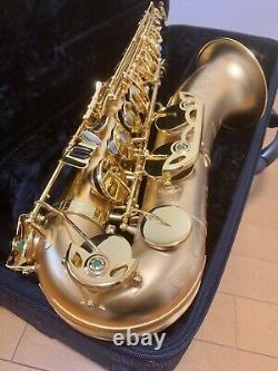 CADESON Professional Tenor Saxophone T-902SG Brushed Satin Gold Plated