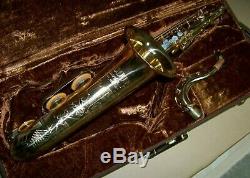 COUF Superba I keilwerth TENOR SAXOPHONE orig. Lacq/orig. Case-VERY GOOD CONDITION