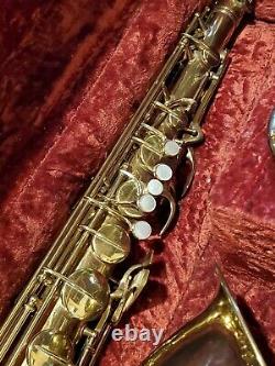 C. G. Conn 10M Naked Lady professional tenor saxophone 1948