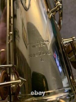 C. G. Conn 10M Tenor Saxophone 1934 Naked Lady M262216 with Softpack Case By Bam