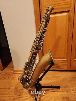 C. G. Conn 10m Tenor Saxophone with Manning Saxophone Case