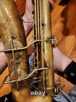 C. G. Conn 10m Tenor Saxophone with Manning Saxophone Case
