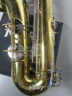C. G. Conn 16m Tenor Saxophone With Case And Mouthpiece (mb1021990)