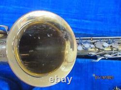 Camelot brand Tenor Saxophone with case and mouthpiece