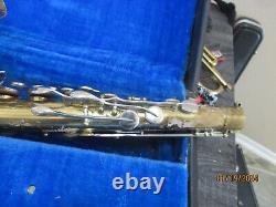 Camelot brand Tenor Saxophone with case and mouthpiece
