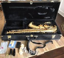 Cannonball 03 Excalibur Salt Lake City Tenor Saxophone Sax With Original Case NICE