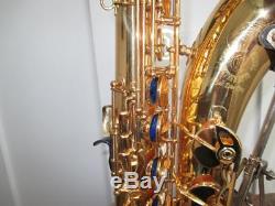 Cannonball Alcazar Tenor Saxophone Sax With Case News Pads Sounds Great