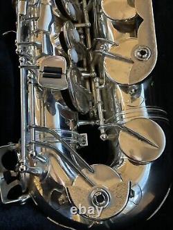Cannonball Big Bell Silver Salt Lake Global Series Tenor Saxophone Sax, Two Necks