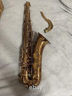 Cannonball TVR Tenor Saxophone Mint Condition