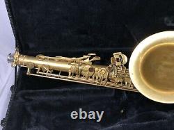 Cannonball Tenor Saxophone Big Bell Stone Series Patinaed with Case AS IS Untested