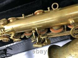 Cannonball Tenor Saxophone Big Bell Stone Series Patinaed with Case AS IS Untested