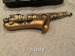 Chateau Professional Tenor Saxophone in Antique Copper Finish