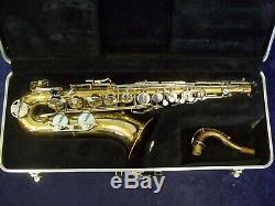 Classic Quality! Selmer Bundy II USA Tenor Saxophone + Selmer Case