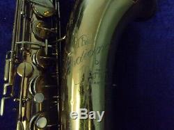 Classic Quality!'the Indiana' By Martin Tenor Saxophone USA + Case