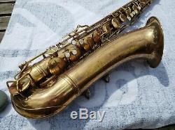 Conn 10M Naked Lady 1952 Tenor Saxophone Vintage Case Beautiful Tenor