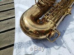 Conn 10M Naked Lady 1952 Tenor Saxophone Vintage Case Beautiful Tenor
