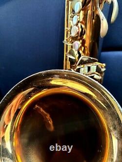 Conn 10M Naked Lady RTH rolled tone hole overhauled professional tenor saxophone