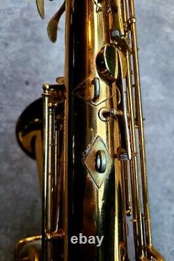 Conn 10M Naked Lady RTH rolled tone hole overhauled professional tenor saxophone
