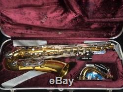 Conn 22M Tenor Saxophone with Case and Extras