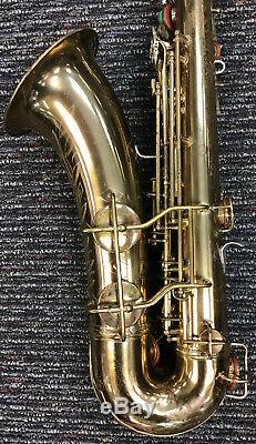 Conn Antique 30M Naked Lady Professional Tenor Saxophone Sax & Case Vintage Used