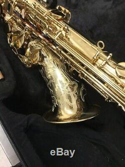 Conn Selmer Prelude TS711 Tenor Saxophone with Case And Custom Engraving