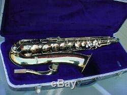 Conn Shooting Star Tenor Saxophone 1980-81 withcase and accessories NICE