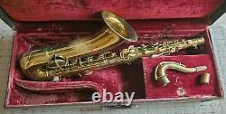 Conn Tenor Saxophone New Wonder-Chu Berry Rolled Tone Holes 154, xxx Vintage