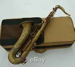 Customized Brown Antique Bronze Tenor Saxophone VI Style SAX BIG SOUND