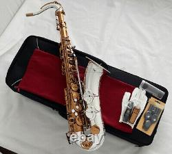 Customized NEW Mark VI Type Tenor Saxophone Silver Bell SAX corrosion Carved