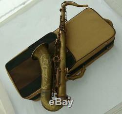 Customized Pro Brown Antique Tenor sax Saxophone VI Model With Case