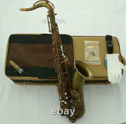 Customized Professional Brown Antique Tenor Saxophone MARK VI Model With Case