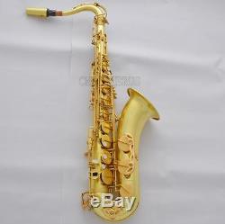 Customized Professional Raw Brass Tenor sax Saxophone Mark VI Model With Case