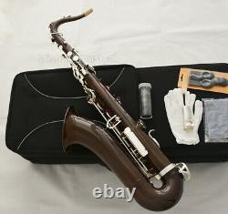 Customized Retro Tenor Saxophone High Grade 480 Model Bb sax Satin Silver Keys