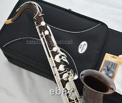 Customized Retro Tenor Saxophone High Grade 480 Model Bb sax Satin Silver Keys