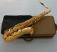 Customized Satin Gold Plated Tenor Saxophone Luxury TaiShan Sax Bb Saxofon