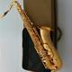Customized Satin Gold Plated Tenor Saxophone TaiShan luxury Bb Sax WITH Case