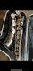 Dave Guardala Tenor Saxophone, nickel plated used. With Used SKB Flight Case