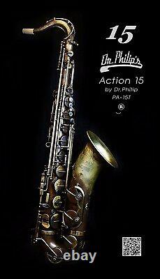 Dr. Philip's Action 15 Unlacquered brass Tenor Saxophone