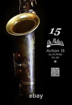 Dr. Philip's Action 15 Unlacquered brass Tenor Saxophone