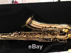 EMPEROR ETS-303 TENOR SAXOPHONE With CASE & STRAP NO DENTS VERY CLEAN GENTLY USED