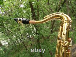 EYE POPPING 1933 Selmer Bundy Tenor Saxophone Highly Engraved Bell SWEET Horn