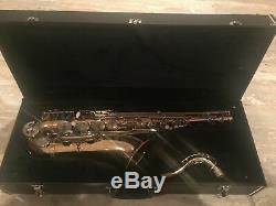 E. M. Winston Boston Tenor Saxophone withcase and mouthpiece cost $1988.00 when new