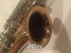 E. M. Winston Boston Tenor Saxophone withcase and mouthpiece cost $1988.00 when new