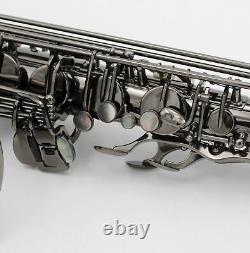 Eastern Music pro full body and keys black nickel Tenor saxophone tenor sax