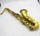 Eastern Music unlacquer original brass tenor saxophone Reference 54 with case