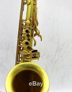 Eastern Music unlacquer original brass tenor saxophone Reference 54 with case
