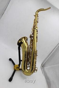 Eastern music champagne gold tenor saxophone Mark VI type no F# with flight case
