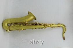 Eastern music original brass unlacquered tenor saxophone Mark VI type withcase