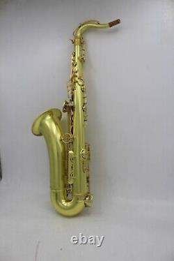Eastern music pro original brass unlacquered tenor saxophone Mark VI type withcase